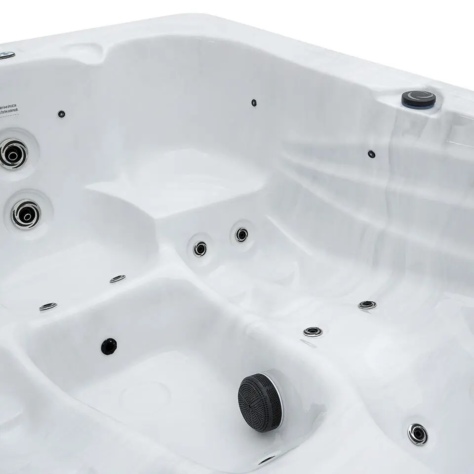 HOME DELUXE Outdoor Whirlpool SUNSET Met trap en thermische afdekking
