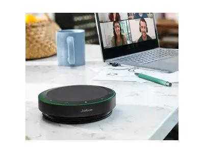 Jabra Speak2 75 MS - Konferencetelefon håndfri - Bluetooth - trådløs - USB-A, USB-C - mørkegrå - Certified for Microsoft Teams Rooms, Optimized for Microsoft Teams, Microsoft Swift Pair Certified