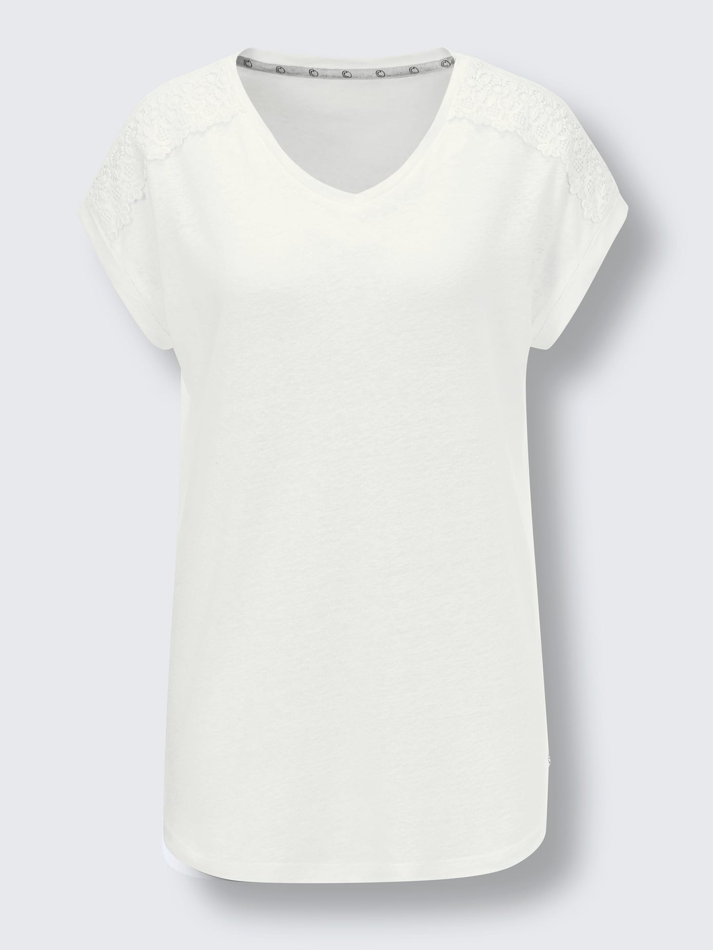 T-shirt en lin et viscose mélange viscose-lin estival
