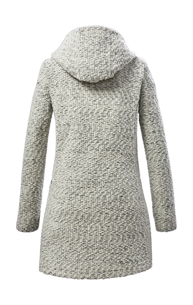 G.I.G.A. DX by killtec Fleecejacke »Roshana« Wärmender Strickparka mit Kapuze, 2-Wege-Reissverschluss, Taschen