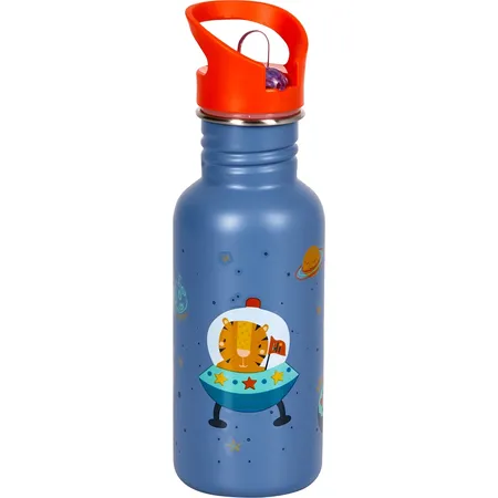 Die Spiegelburg Edelstahlflasche Planeten - Kleine Freunde (ca. 0,5 l)