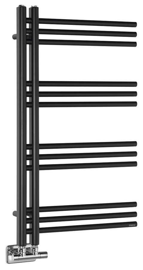 Sapho Dorlion handdoekradiator zwart mat 50x90cm 361W