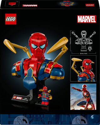 LEGO Super Heroes 76326 Byste av Iron Spider-Man