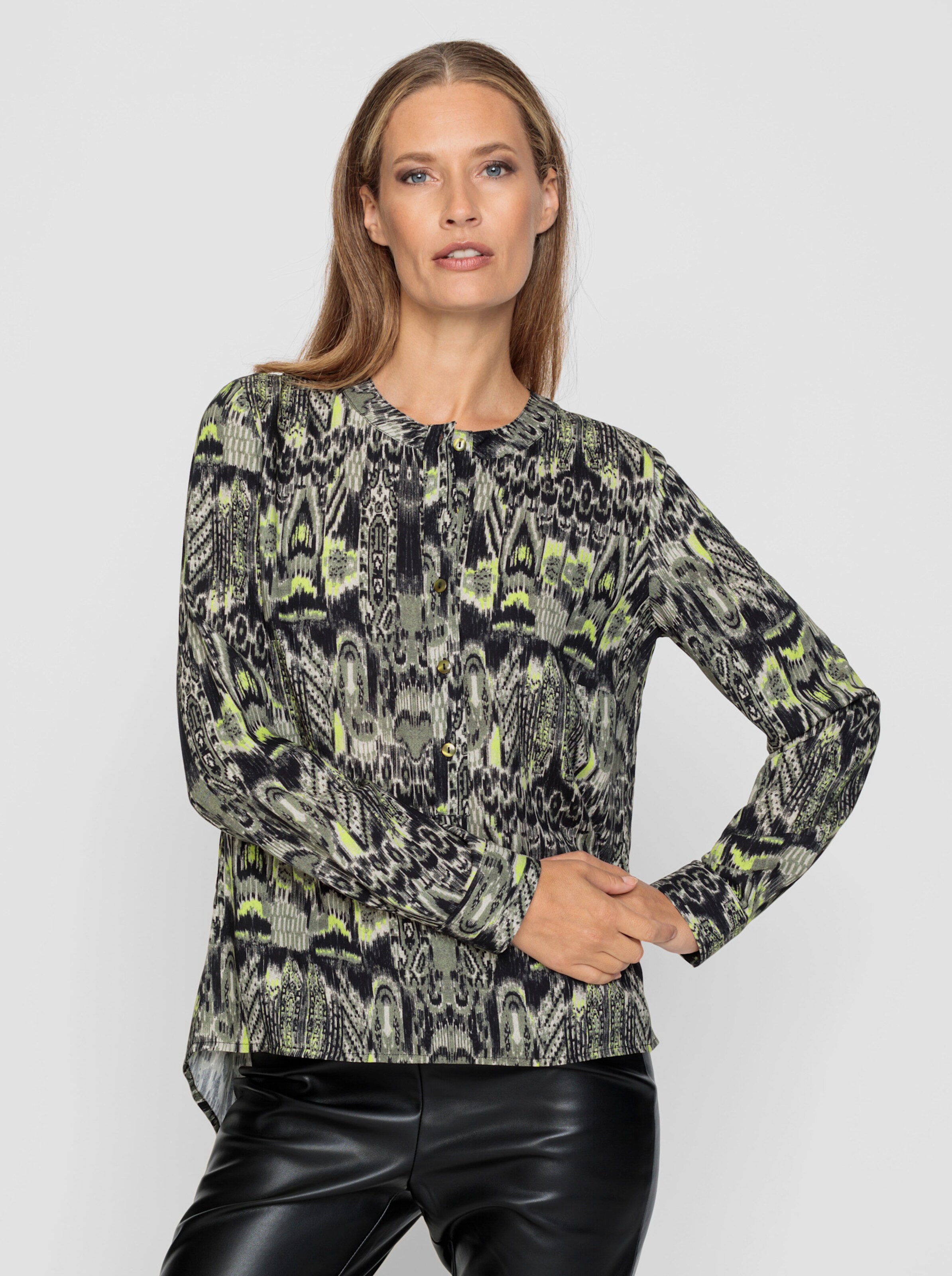 Druckbluse