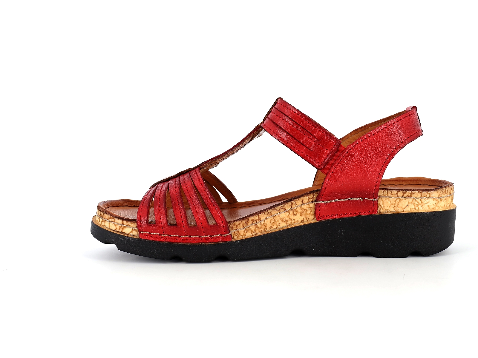 K brand-IZA Cuir Rouge