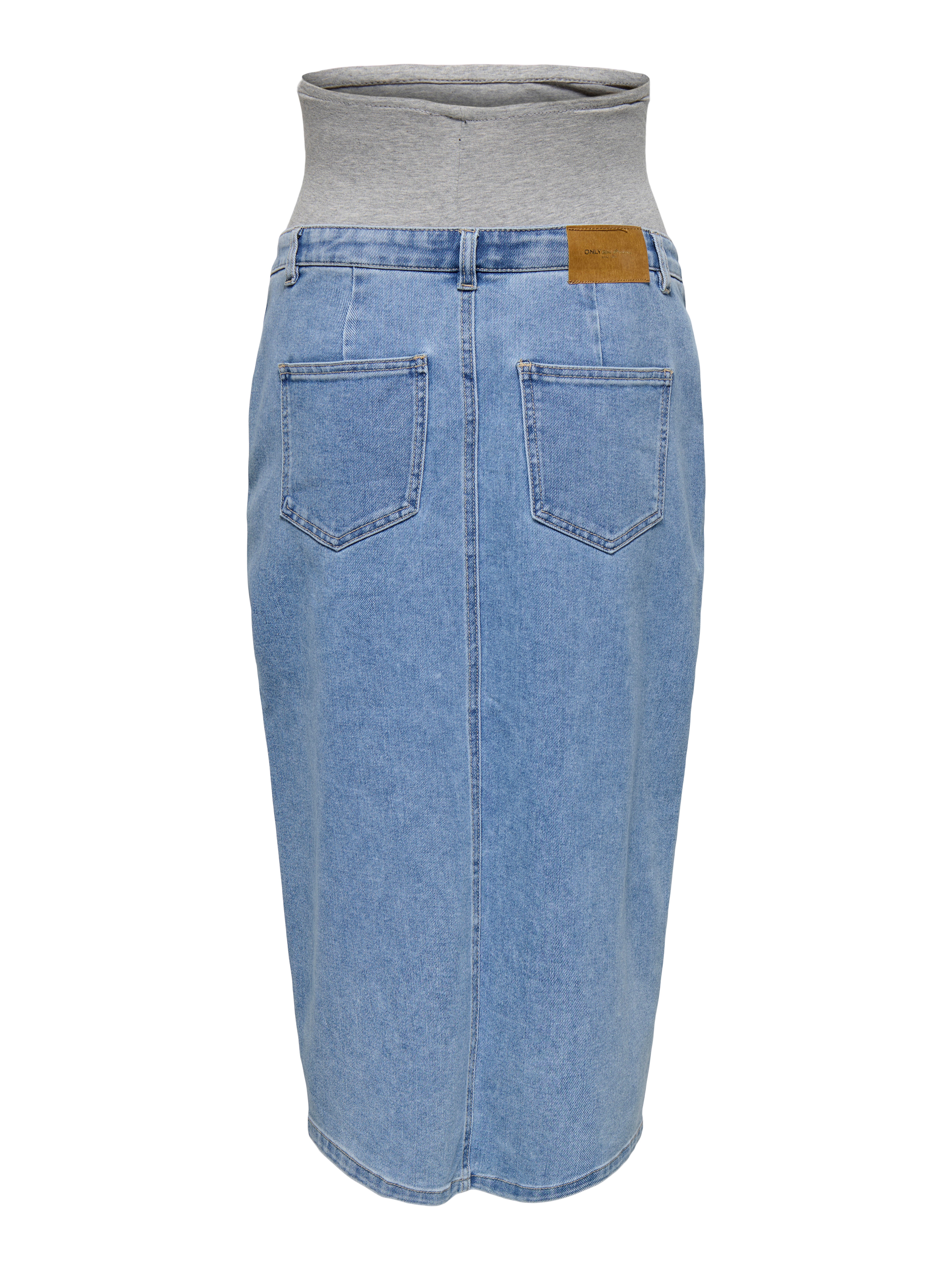 OLMSIRI Jeansrock Light Blue Denim