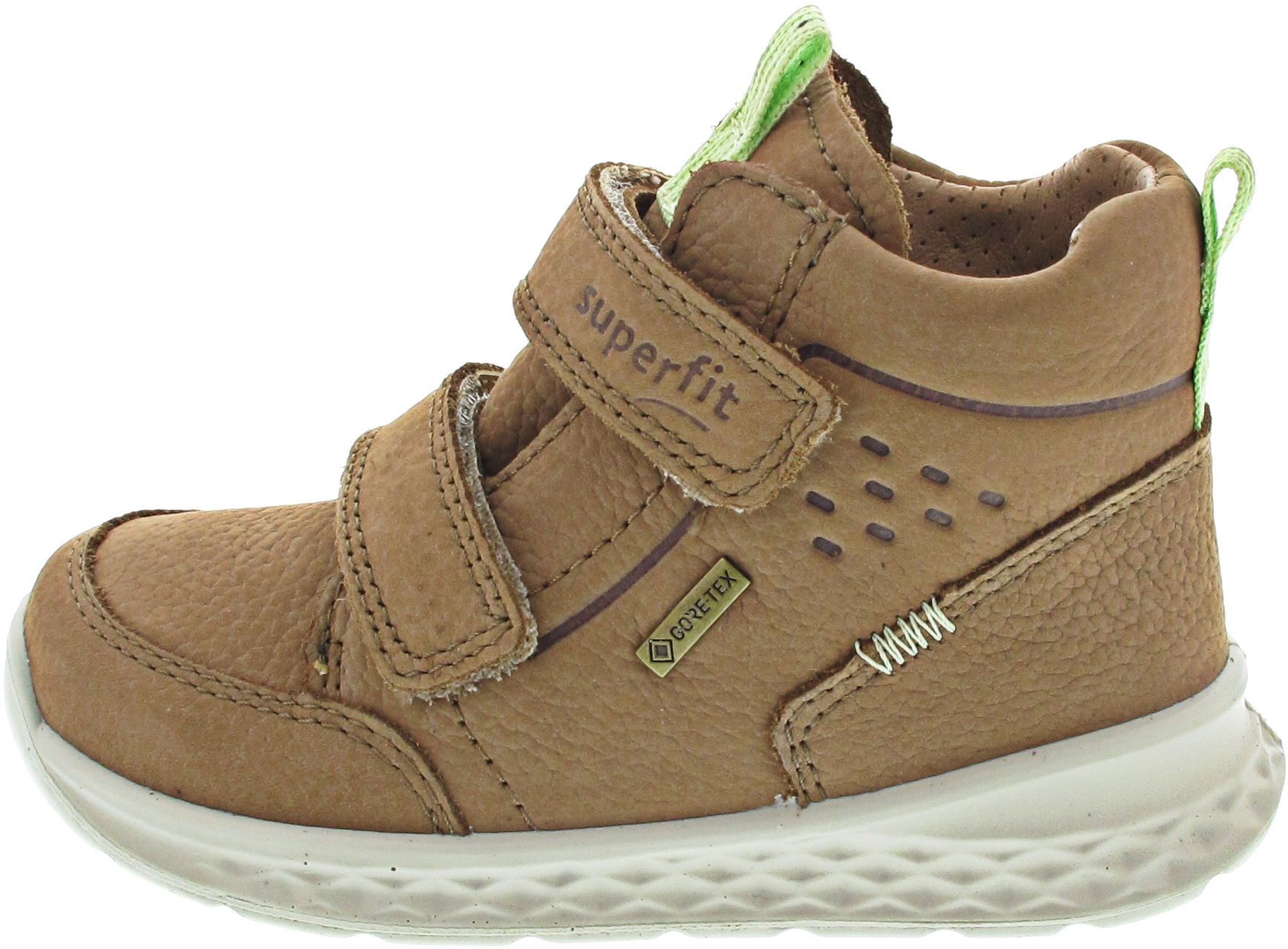Superfit BREEZE Klettlauflernstiefel GTX braun