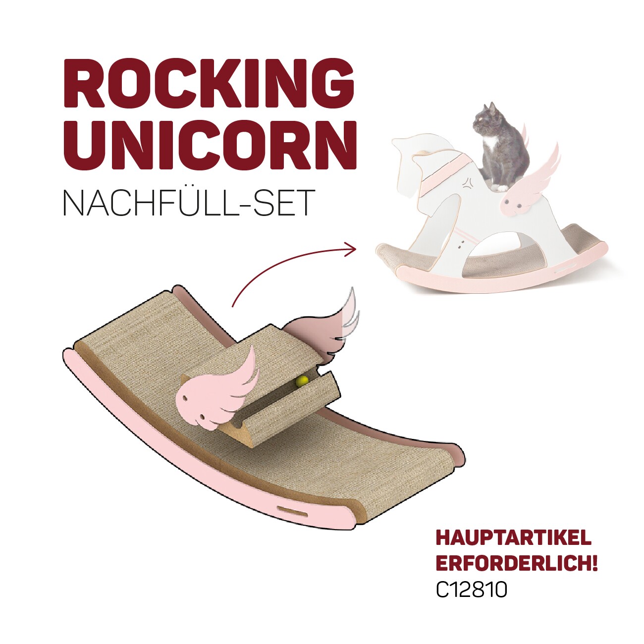 Canadian Cat Company Ersatzteile Kratzmöbel Unicorn