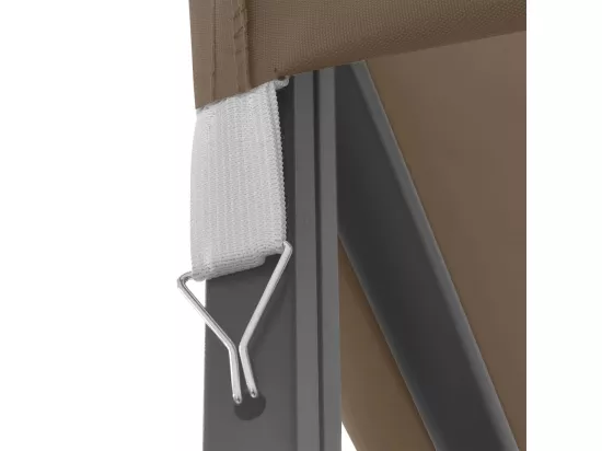 Belvédère 3x3 m Taupe