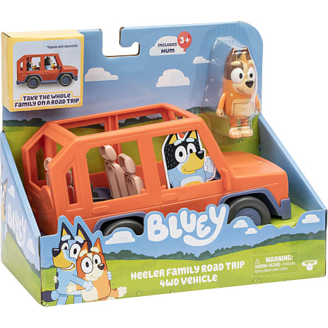Bluey familiens 4WD feriebil