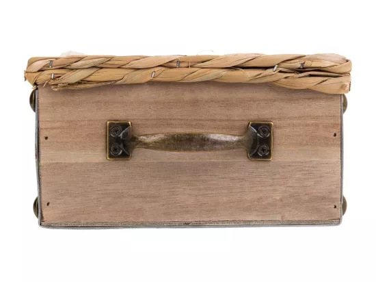 Tiroir en bois marron 20x20x10h