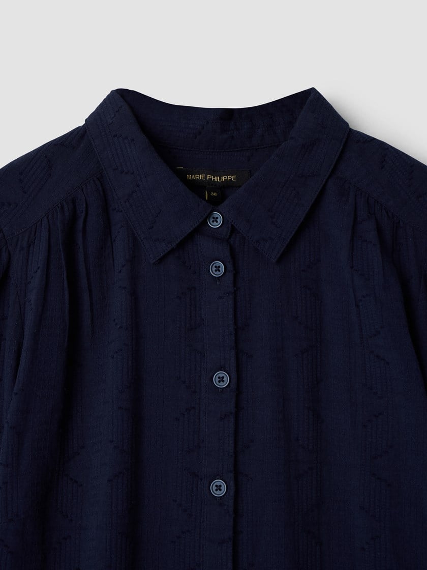 Sienna bluse Navy Blazer