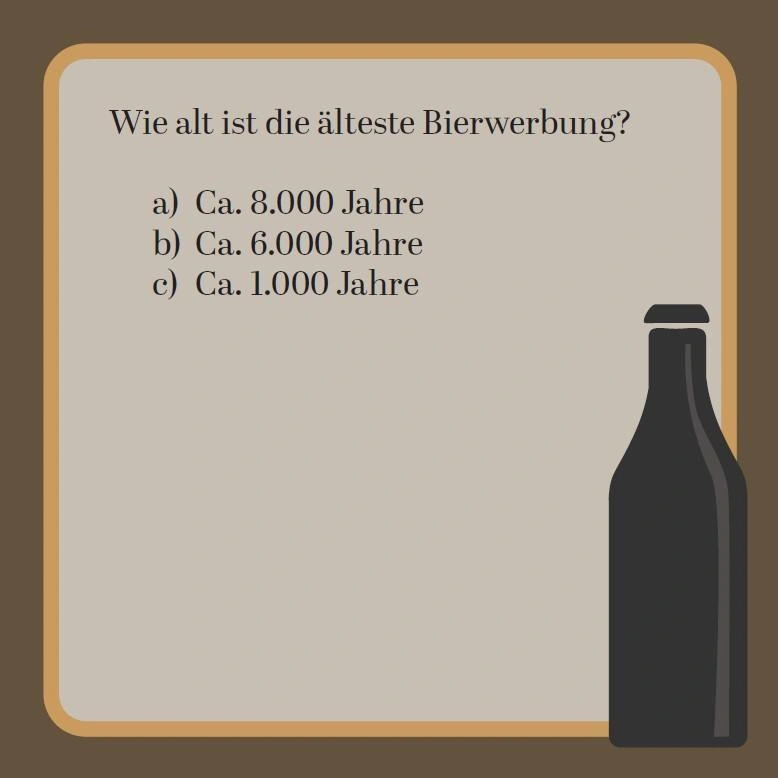 Unnützes Wissen Bier-Quiz