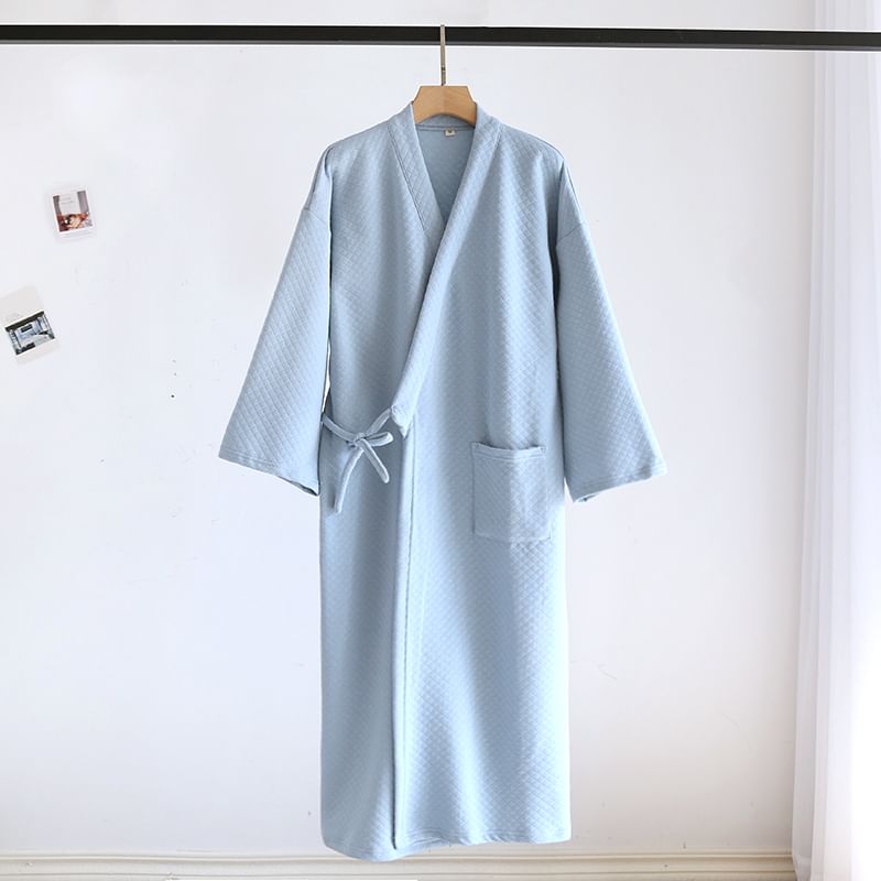 Finlies - effen pyjamajas met vetersluiting