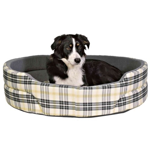 Cama para cães Trixie Lucky bege e cinza