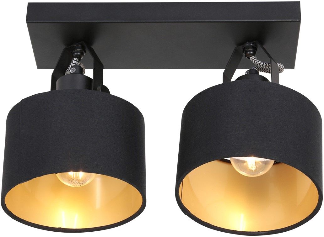 Plafondlamp 3334ZW Ornoir Mexlite B28 x D16 cm