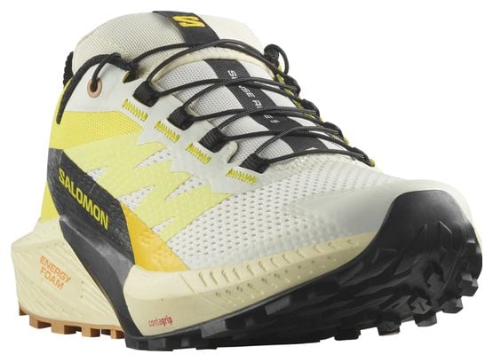 Chaussures de Trail Running Femme Salomon Sense Ride 5 Jaune Noir