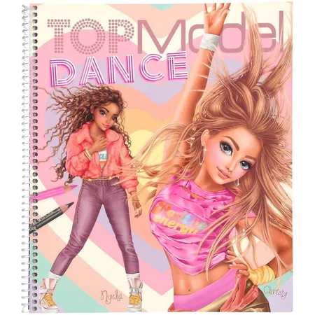 Depesche TOPModel DANCE Malbuch