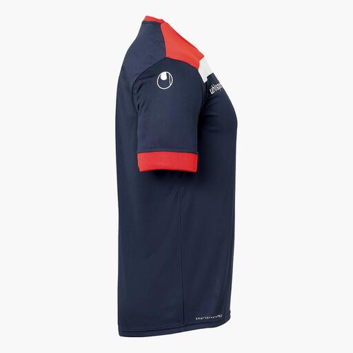 Camisa Offense 23 de manga curta, azul marinho/vermelho/branco, Uhlsport