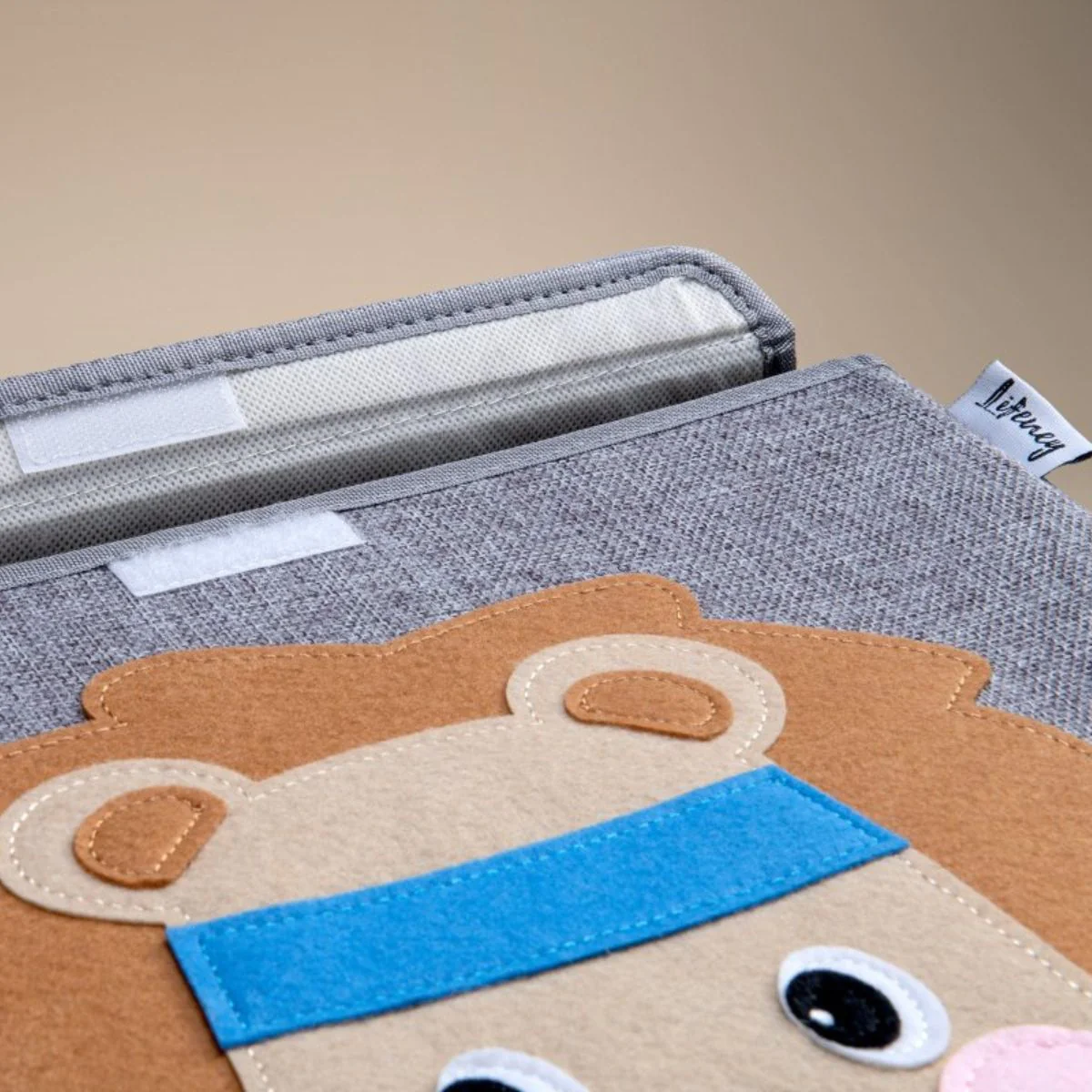 Boîte de rangement en tissu pour enfant 