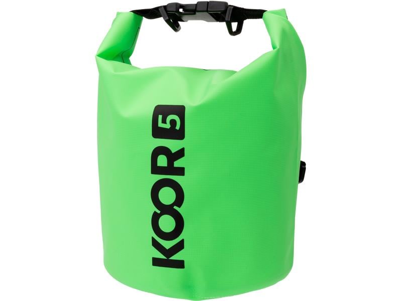 KOOR Dry Bag Zaaino Grün 5 l Wasserdichter Schwimmsack