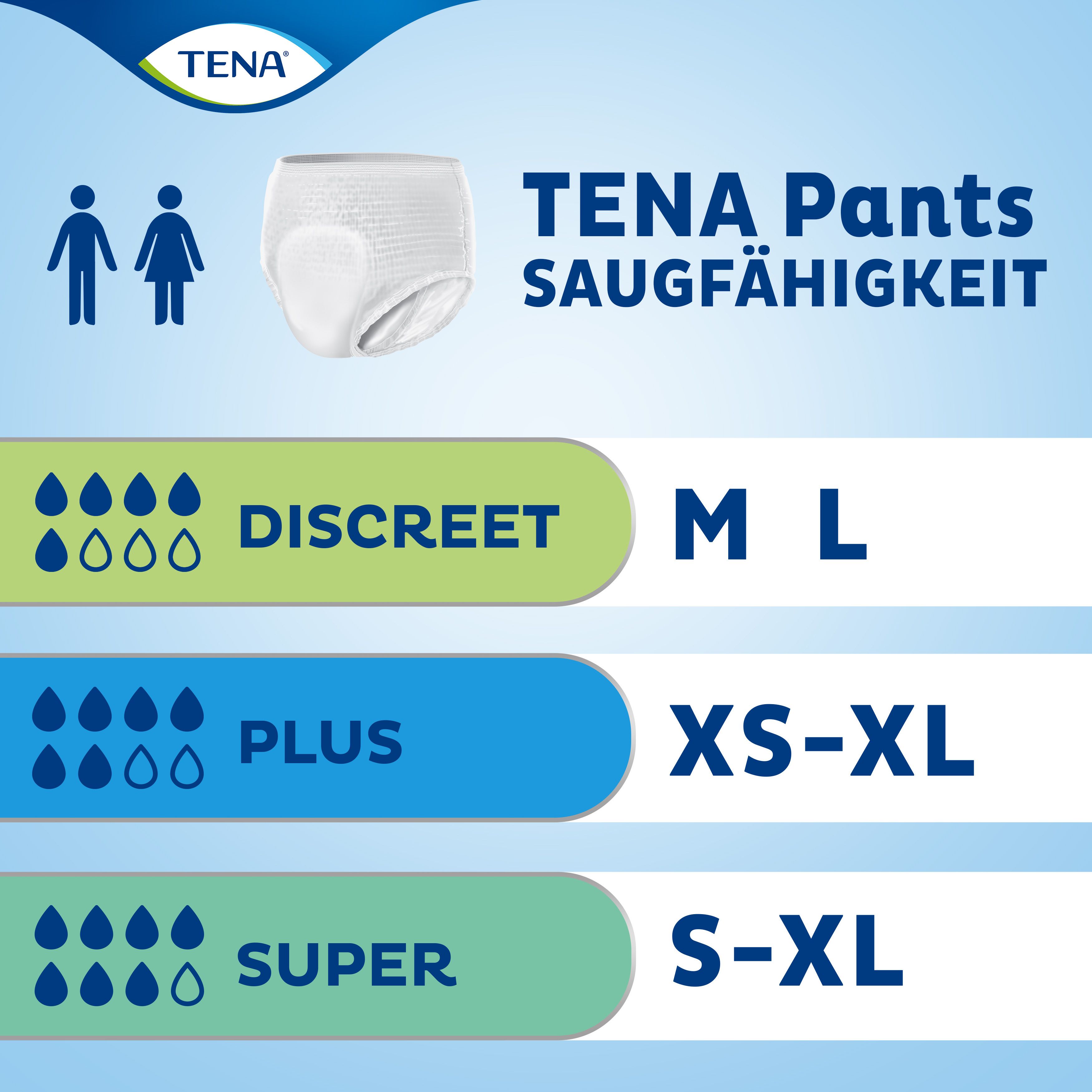 TENA Pants Discreet L bei Inkontinenz