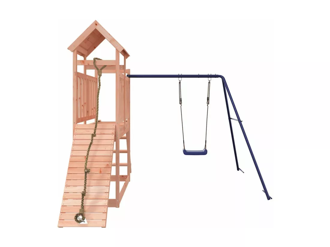 Aire de jeux d'extérieur bois massif de douglas