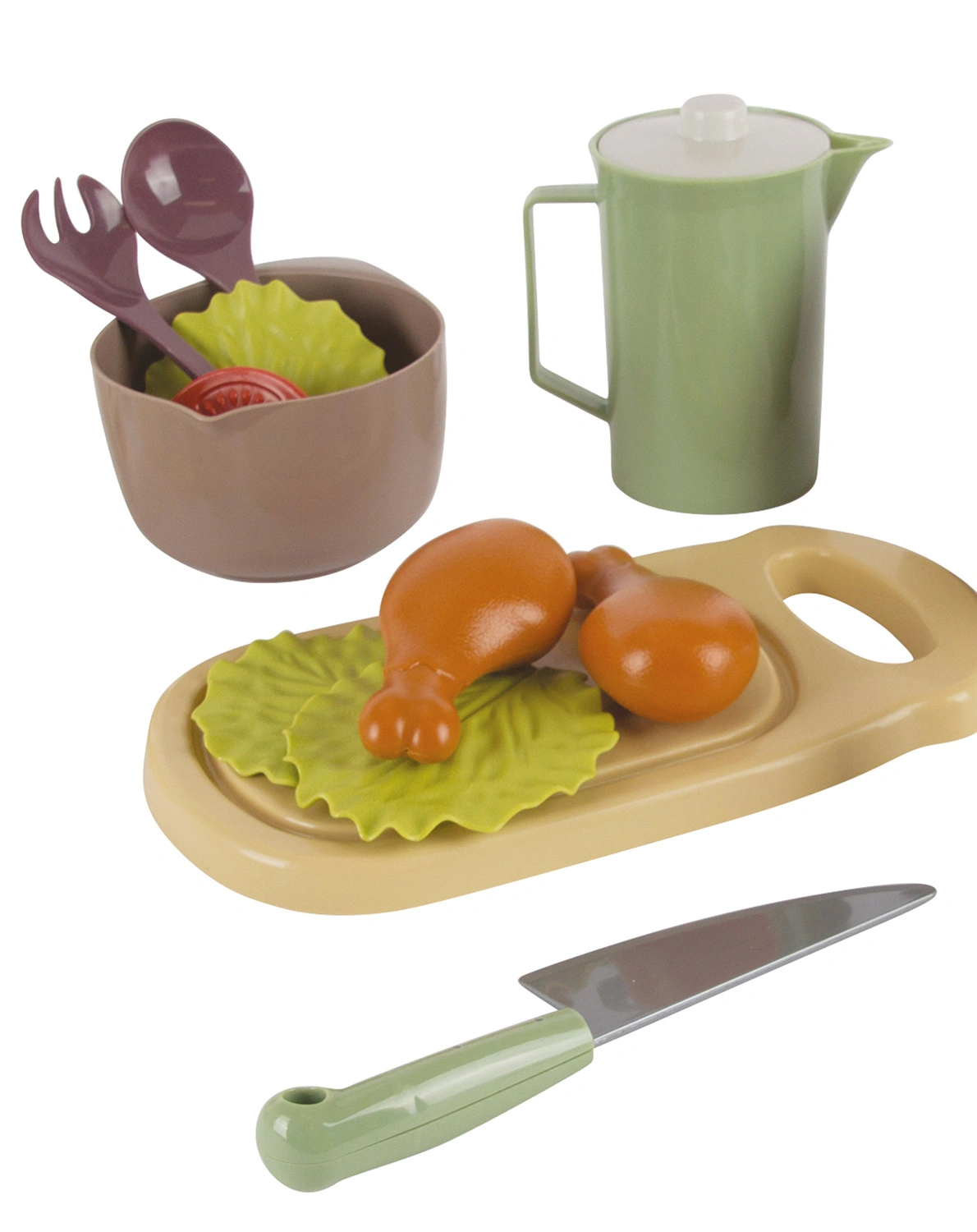 Salat-Set GREEN GARDEN 56-teilig