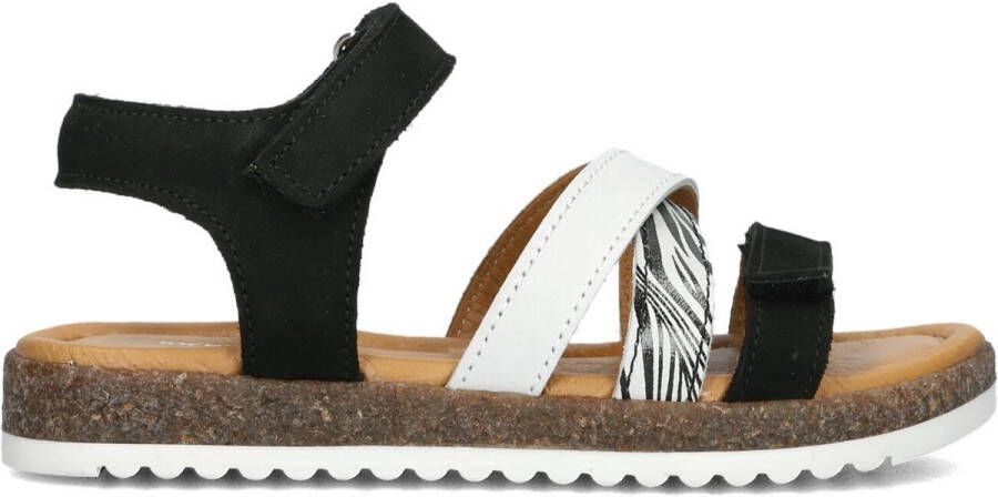 Jochie & Freaks Christel Sandalen Meisjes Zwart