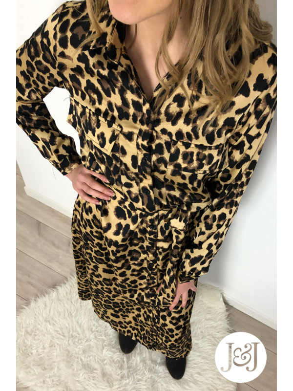 Robe chemise Léopard 'Mexico'