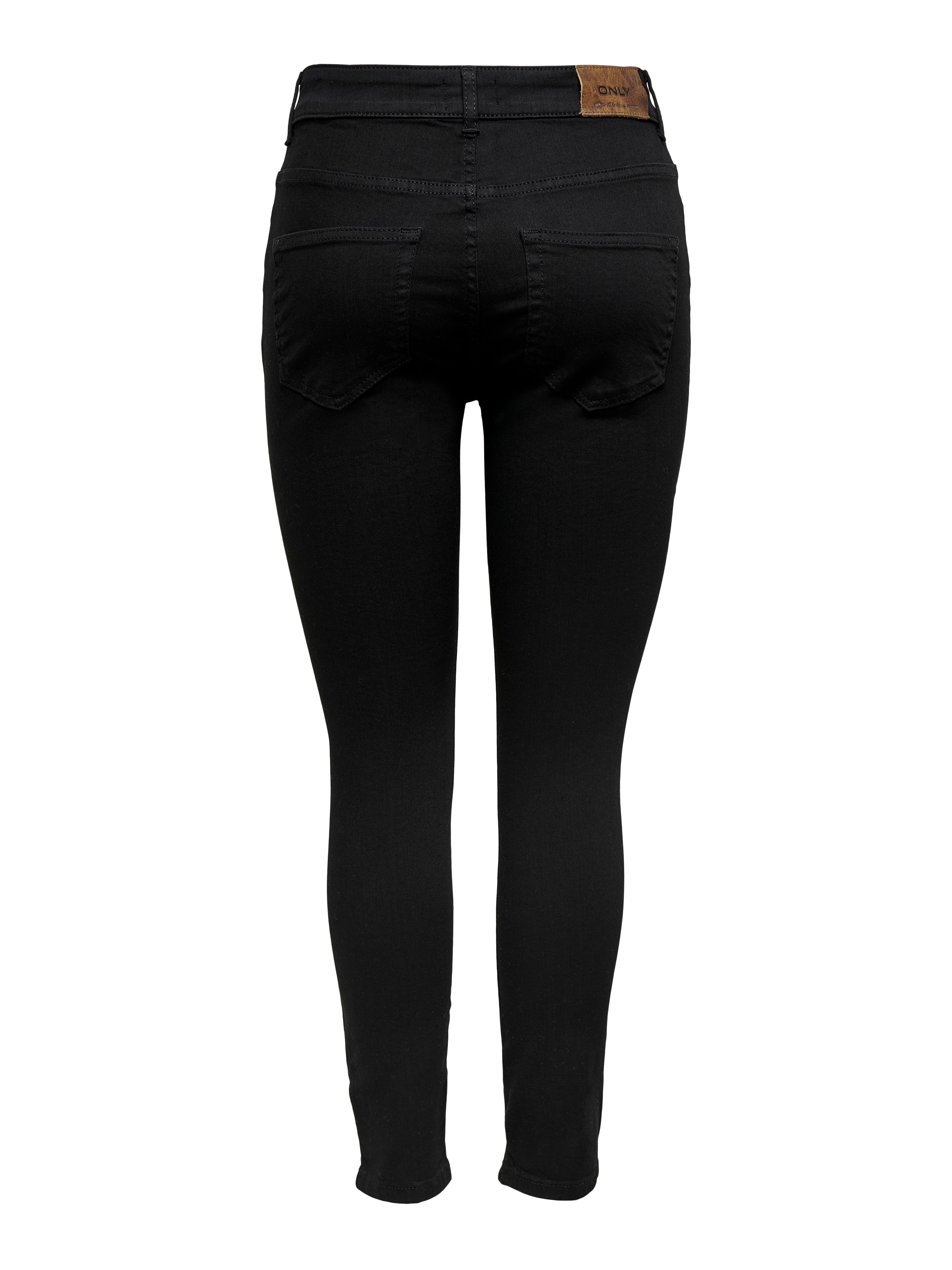 ONLBOBBY Mid Rise Skinny Fit Jeans Black