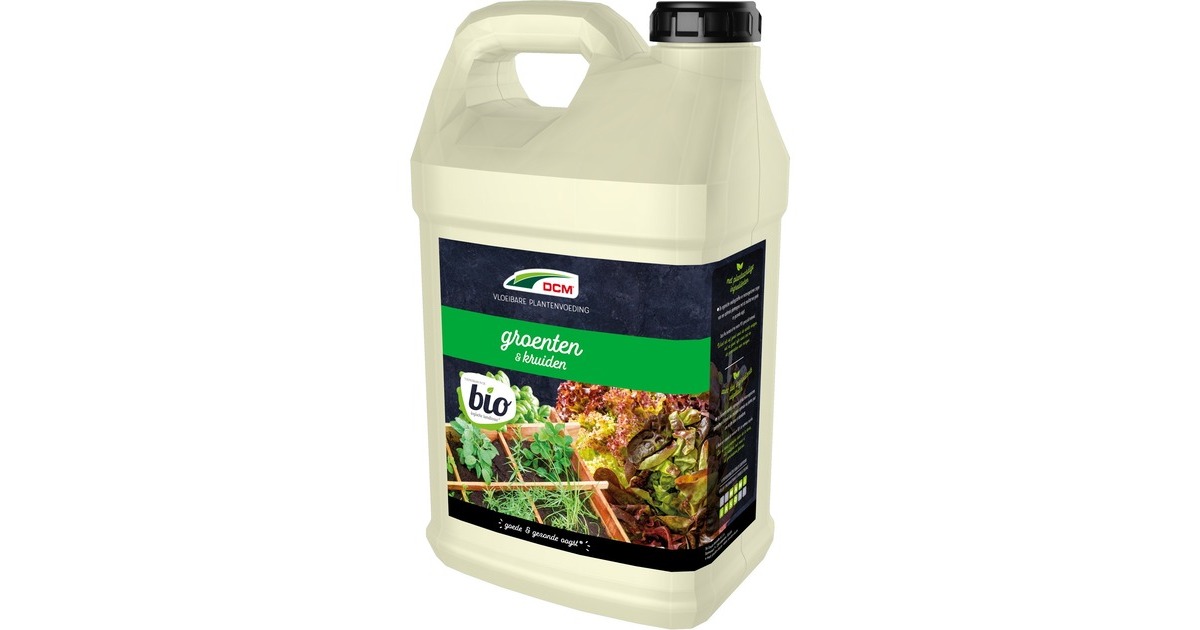 DCMVloeibare Plantenvoeding Groenten & Kruiden 2,5 L meststof