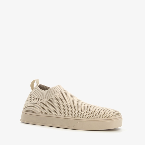 Hush Puppies lage dames sok sneakers beige