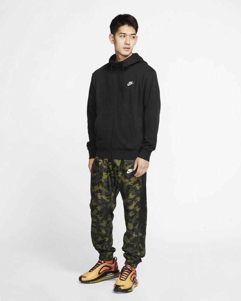 Sweat à capuche Nike Sportswear Club Fleece Noir pour homme