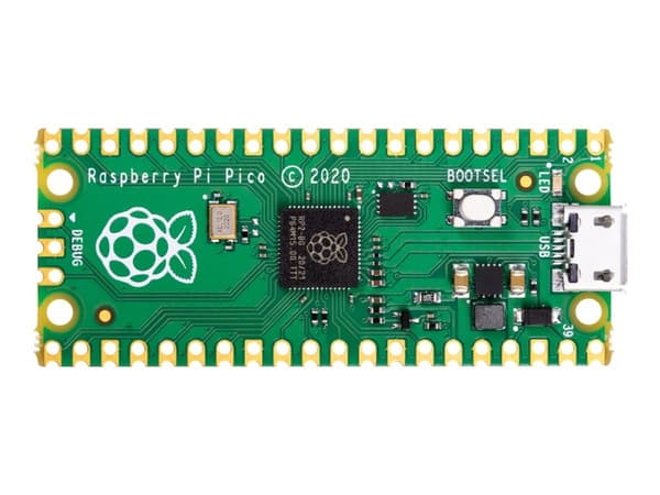 Raspberry Pi Pico - Utviklingsbrett - Raspberry Pi RP2040 / 133 MHz - RAM 264 KB - Flash 2 MB