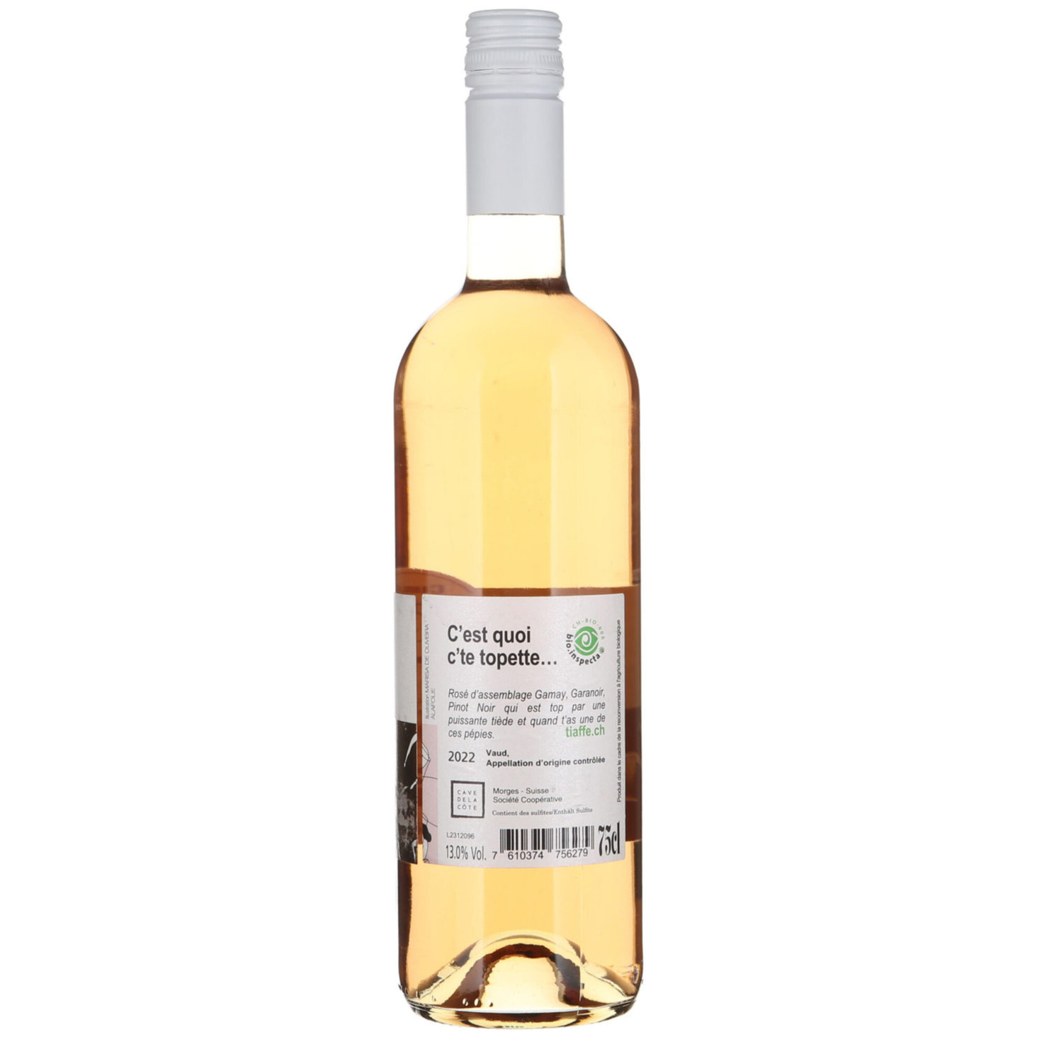 Bio Rosé Cuvée des Pèdzes la Tiaffe -75cl
