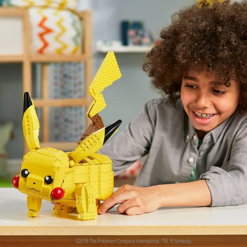 PIKACHU GEANT A CONSTRUIRE 30 CM - POKEMON