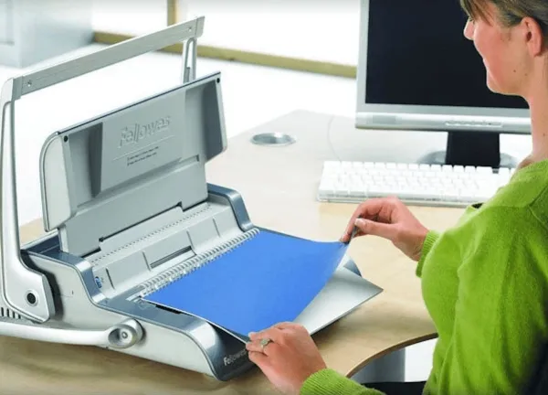 Wireindbindingsmaskine A4 Fellowes Quasar Wire