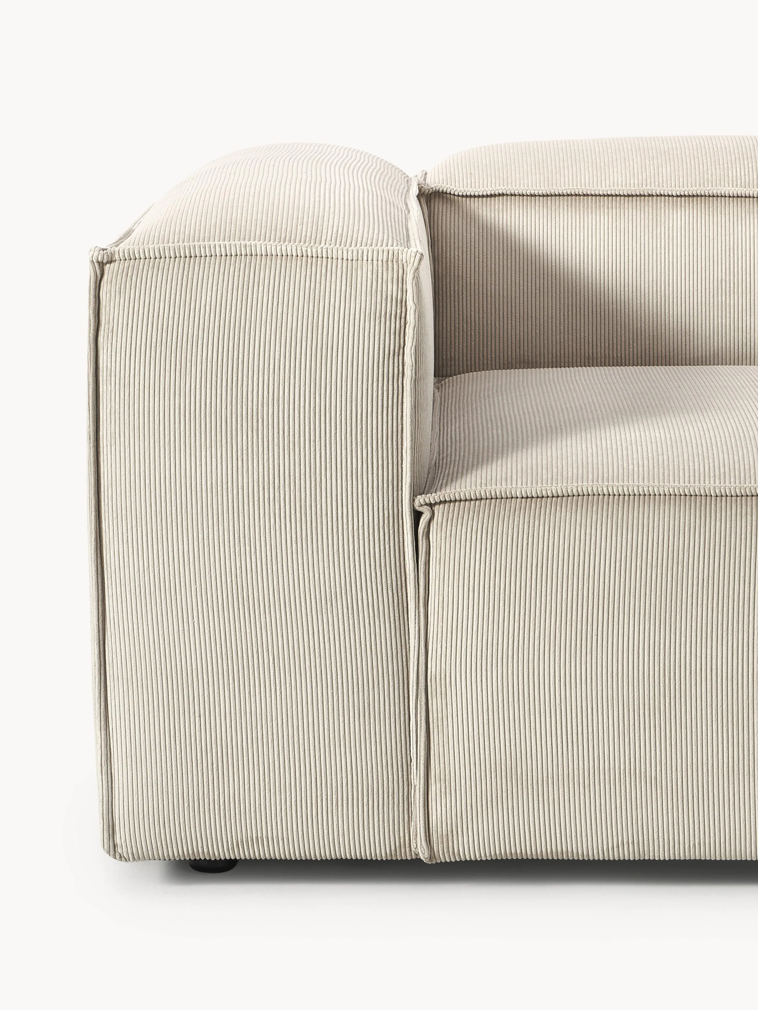Modulaire bank Lennon (4-zits) van corduroy