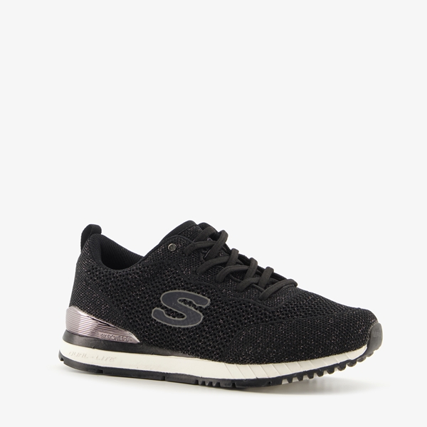 Skechers Sunlite Magic Dust dames sneakers zwart
