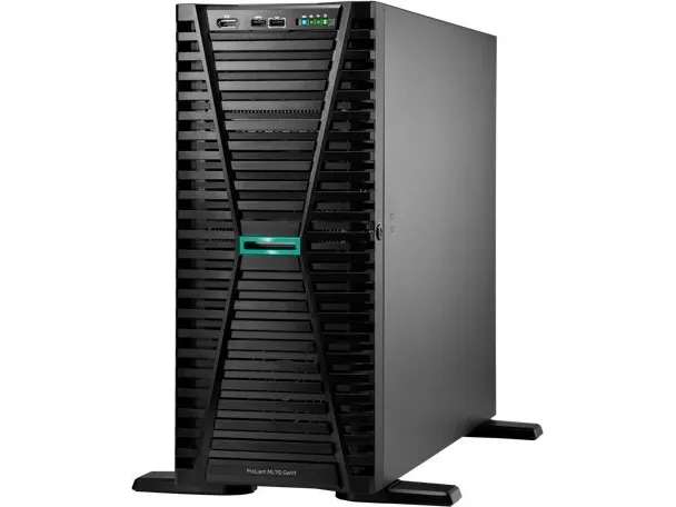 HPE ProLiant ML110 Gen11 Performance - Server - tower 4.5U - envejs - 1 x Xeon Silver 4410Y / op til 3.9 GHz - RAM 32 GB - SATA/SAS/PCI Express - hot-swap 2.5