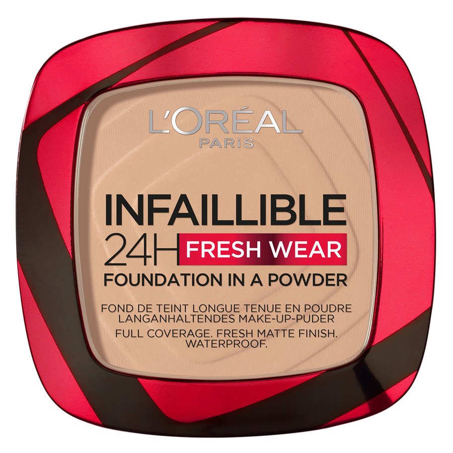L'Oréal Paris Infaillible 24H Fresh Wear Foundation In A Powder True Beige 9g