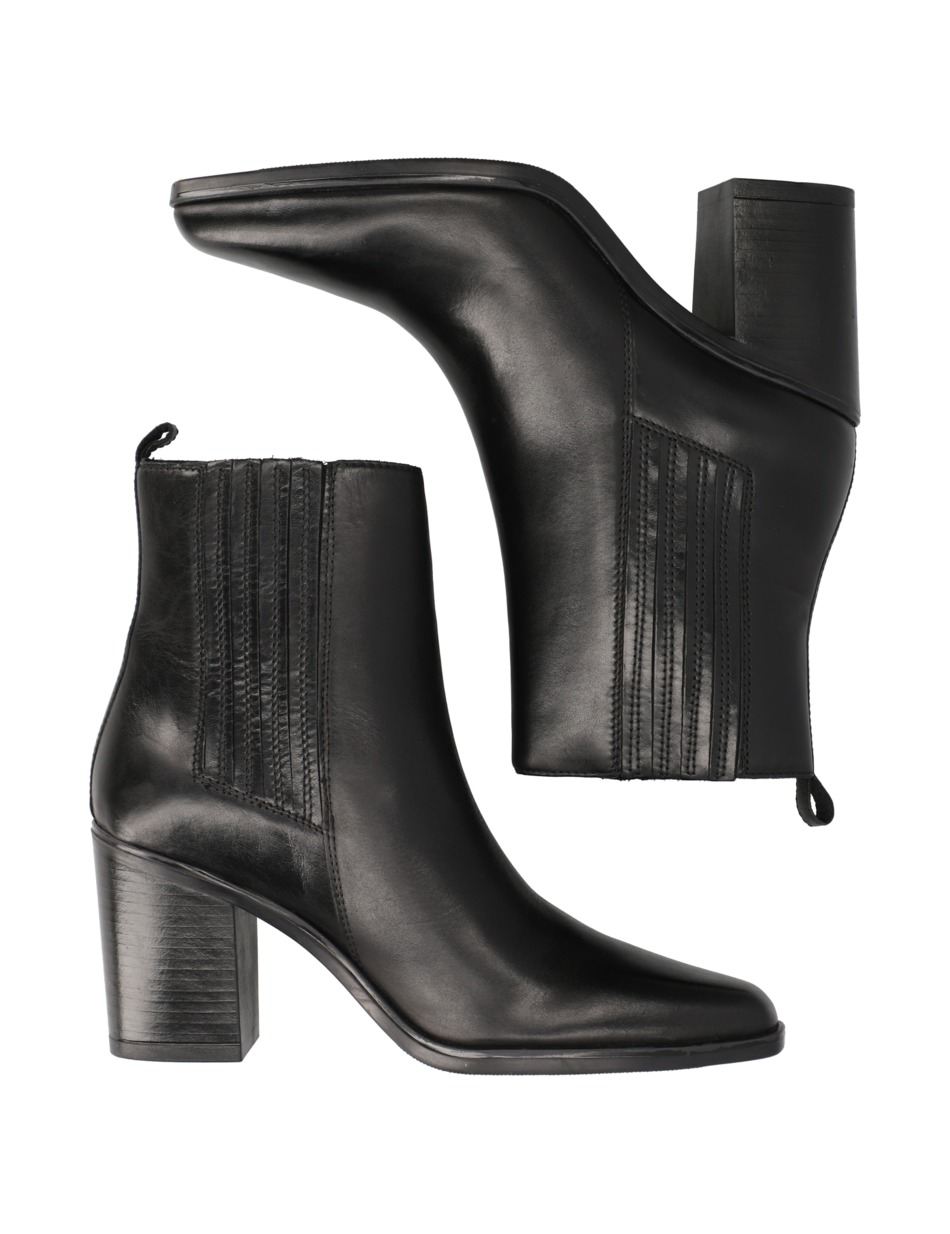Glattleder Stiefelette