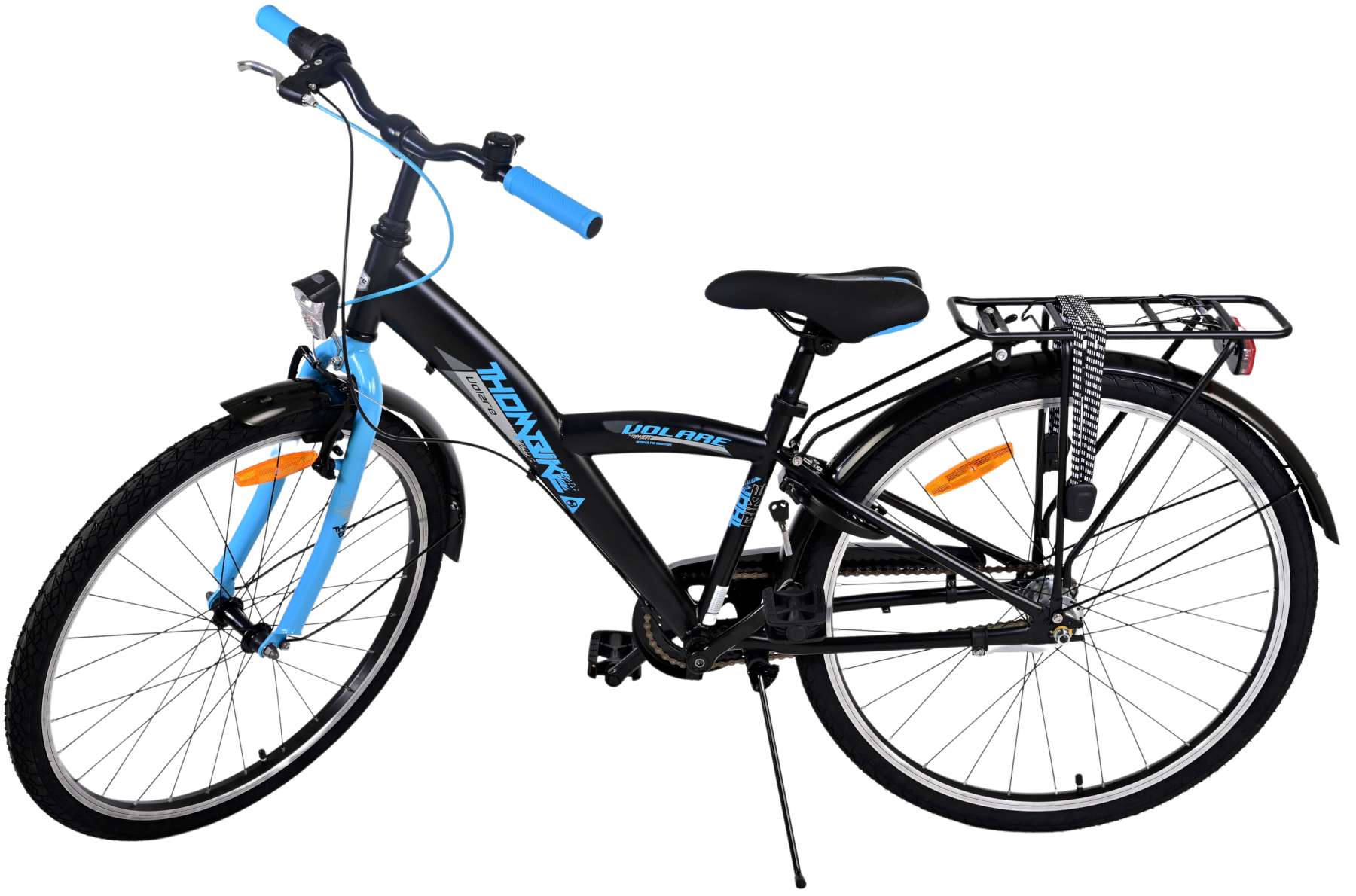 TPFSports Thombike Kinderfahrrad - Jungen - 26 Zoll - Rücktritt + Handbremse - 3 Gänge - Blau