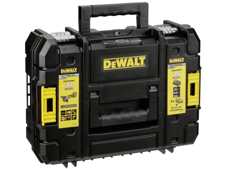 DeWALT XR DCG405P2 - Vinkelkværn - ledningfri - 125 mm - 2 batterier - 18 V