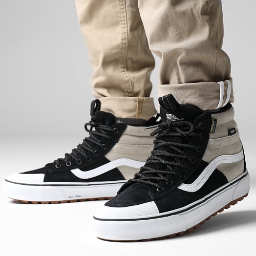 Baskets Sk8 Hi MTE 7NKY3U1 2-Tone Utility Black Khaki