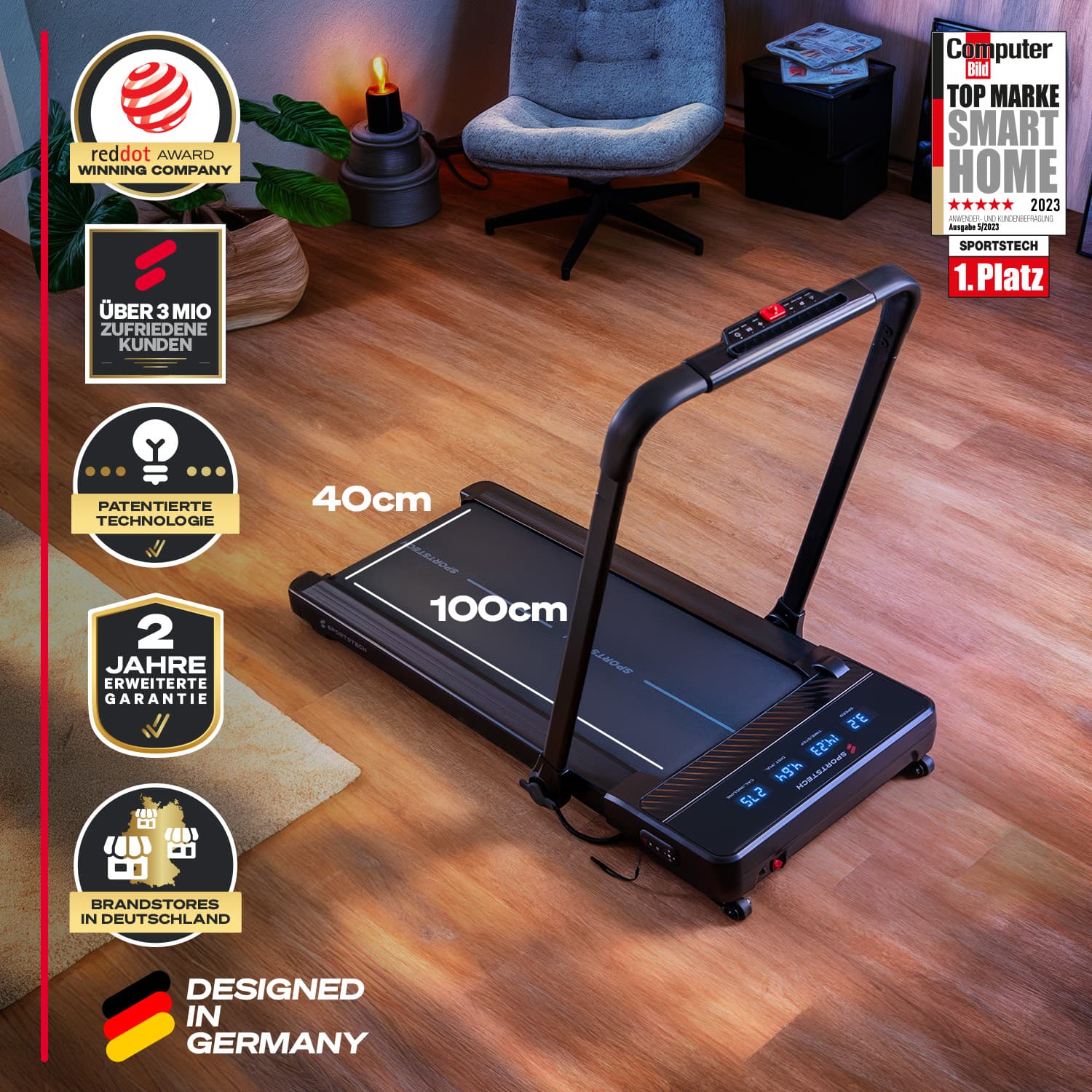 sPad1000 Laufband