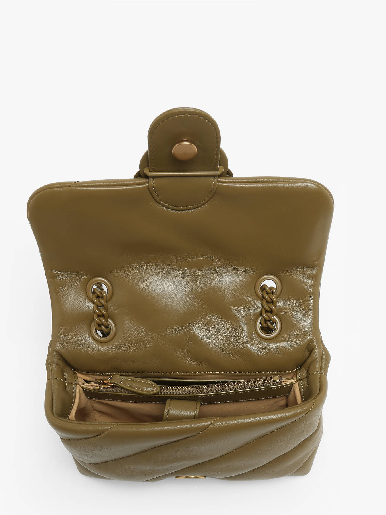 Sac bandoulire Love bag puff cuir PINKO