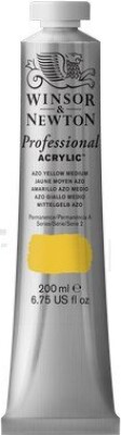 Winsor & Newton - Akrylmaling - Azo Yellow Medium 200 ML