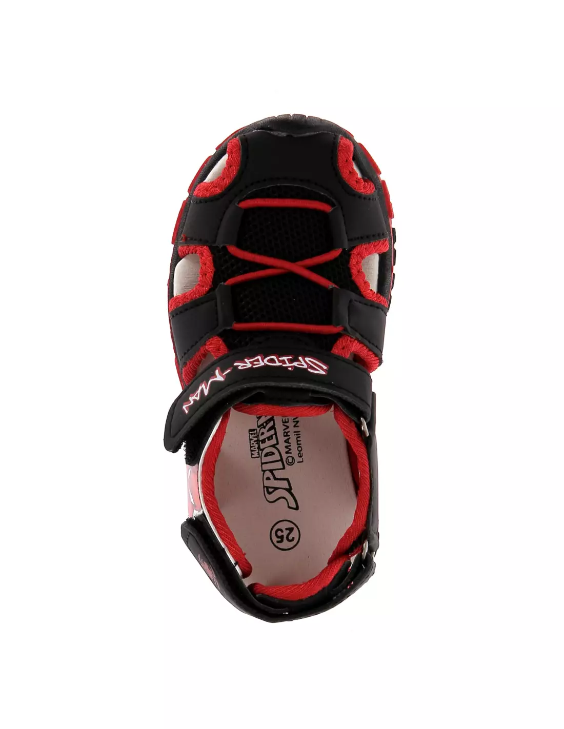 LEOMIL SP011920 - SPIDERMAN - Chaussures & Accessoires GarÃ§on BLACK/RED
